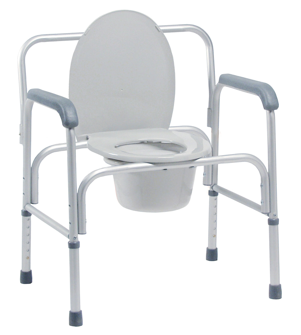 Bariatric 3-in-1 Aluminum Commode