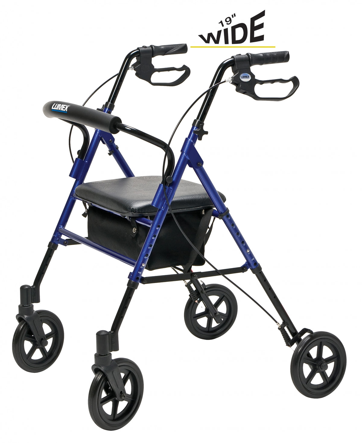 Set n’ Go® Wide Height Adjustable Rollator