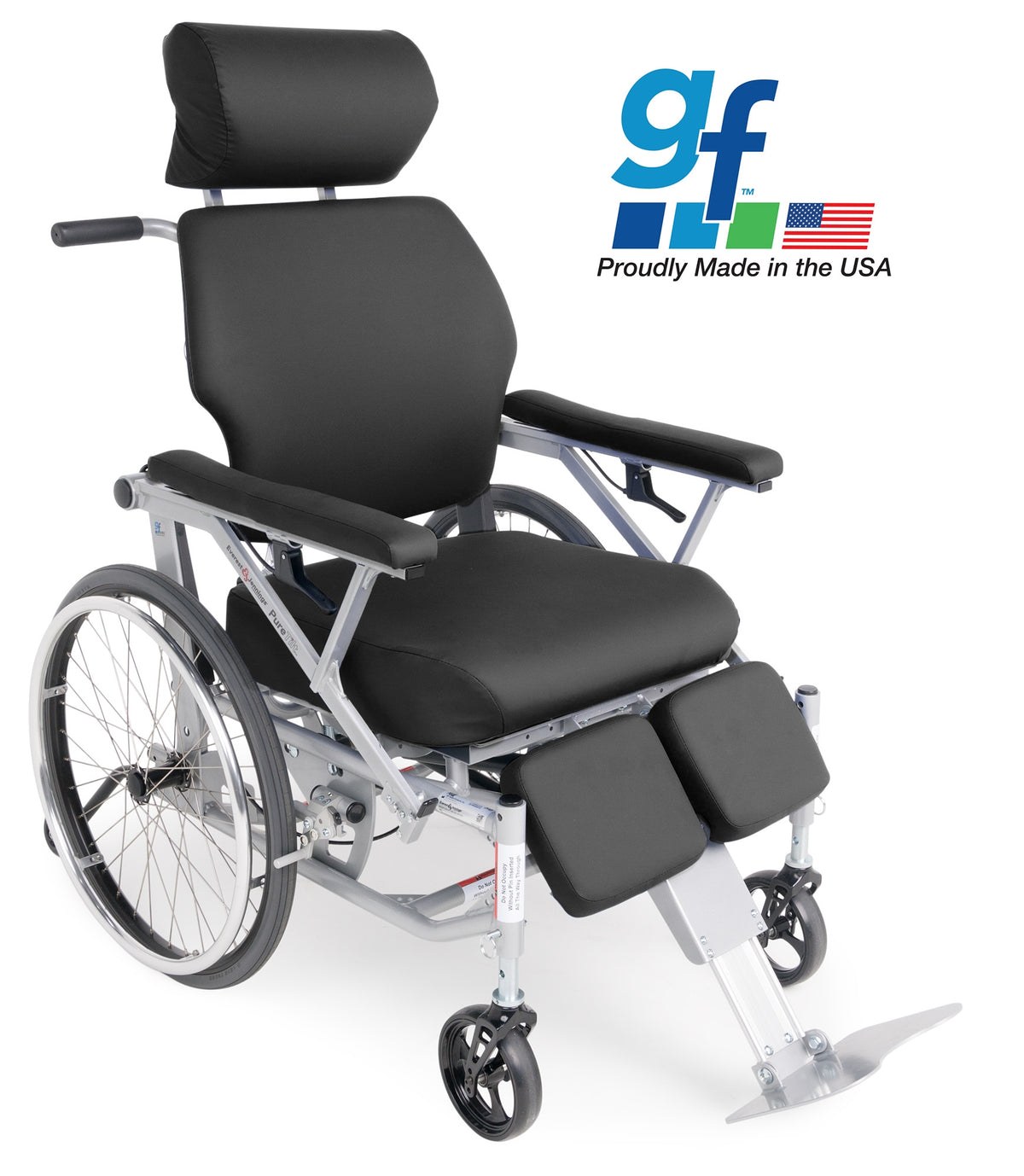 PureTilt® Tilt-in-Space Wheelchair